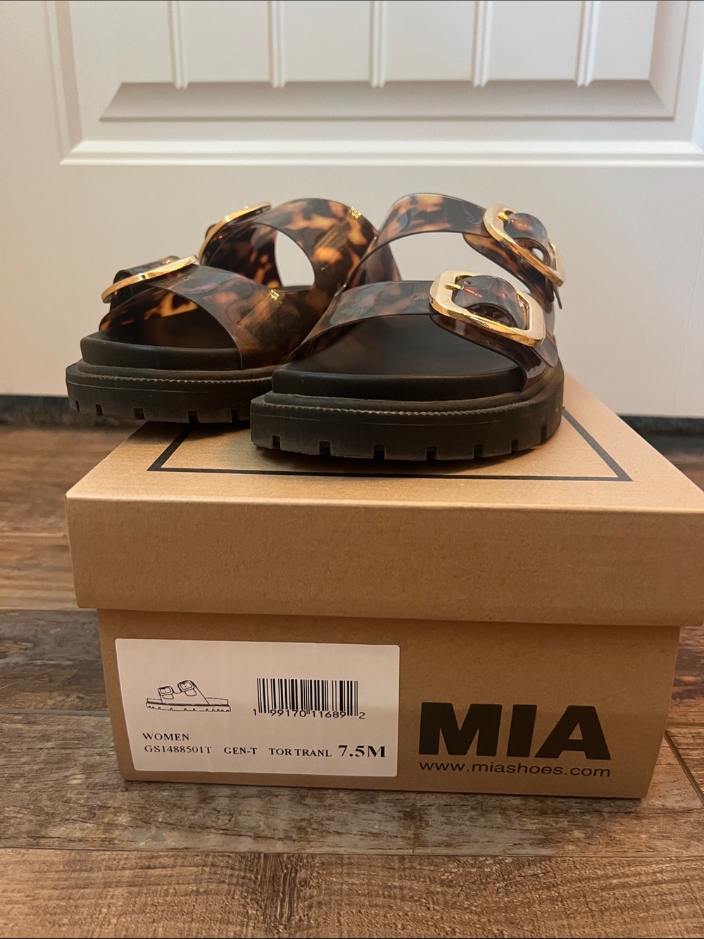 MIA Tortoise Gen Slide Sandals